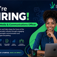 We're Hiring Digital Media & Communications Oficer